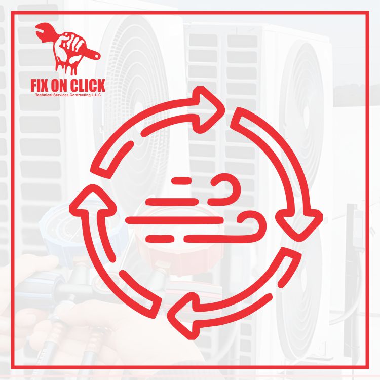 HVAC services Frequent Cycling icon of Fix On Click