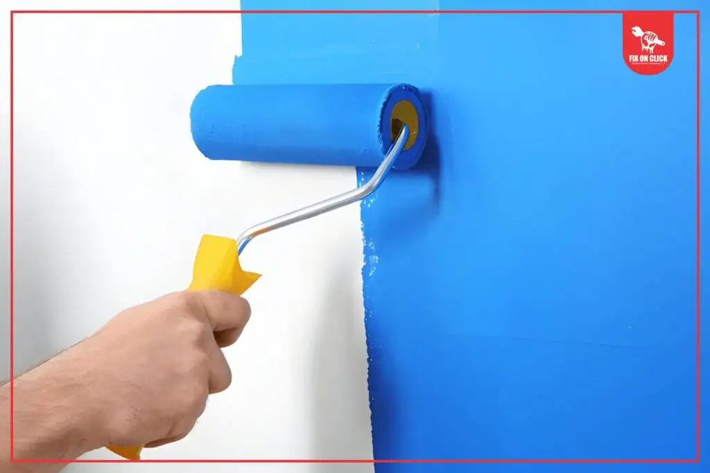 Home page of fix on click linked with paint works page