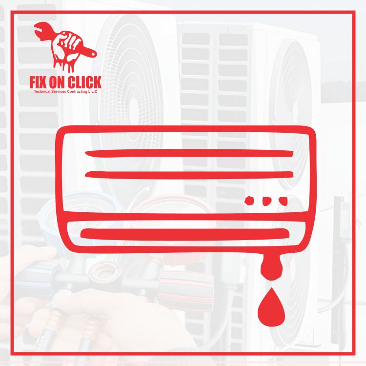 HVAC services Water Leaks or Moisture icon of Fix On Click