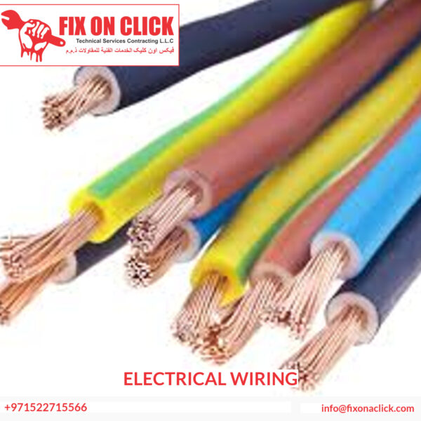 Electrical rewiring and distribution panel installation Dubai - Fix On Click