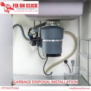 Garbage Disposal Installation 