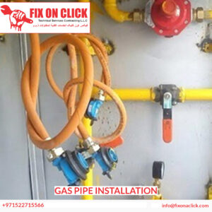 Gas Pipe Installation