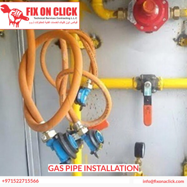 Gas Pipe Installation