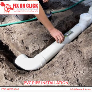 PVC Pipe Installation