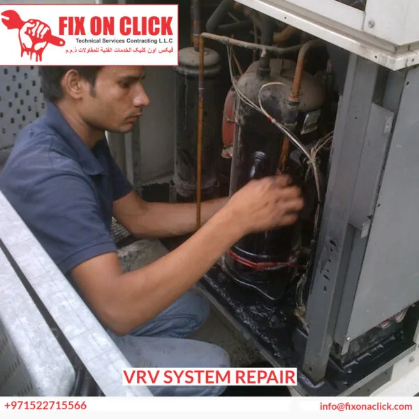 VRV system outdoor unit diagnostic repair Dubai - Fix On Click HVAC