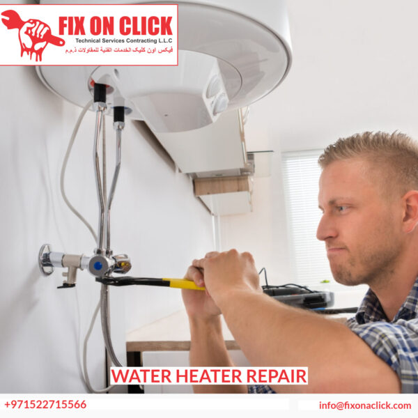 Fix On Click plumber repairing a water heater tank safely