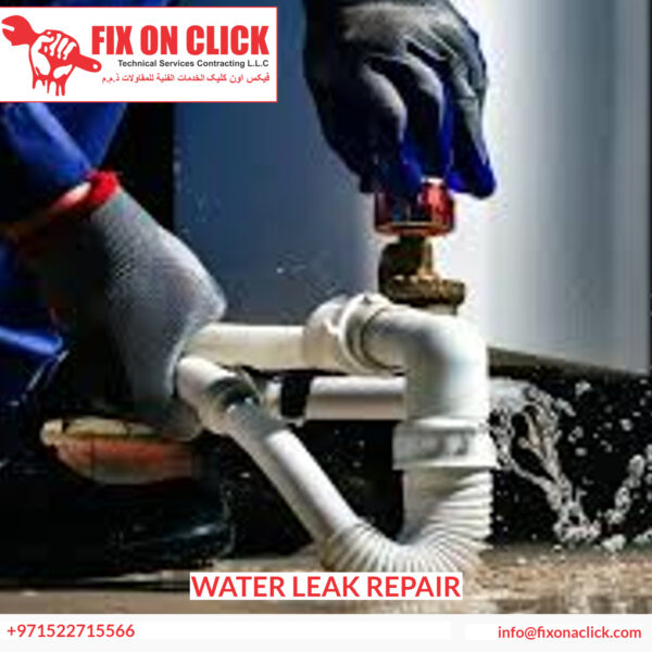 Water leak detection and repair Dubai Fix On Click
