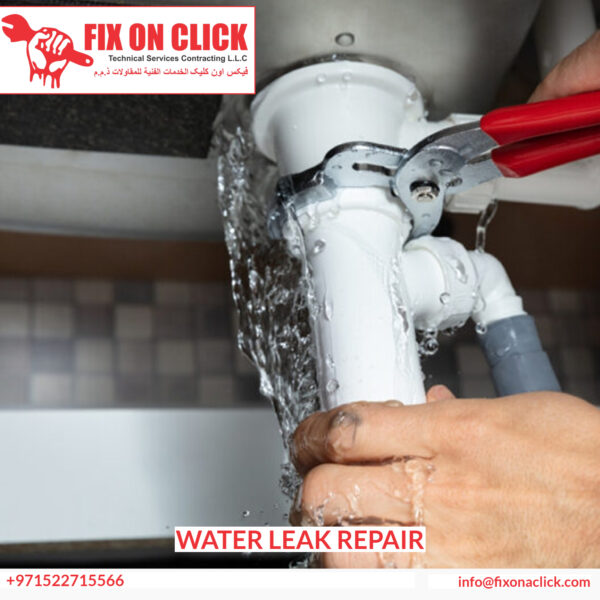 Water leak repair Dubai Fix On Click team