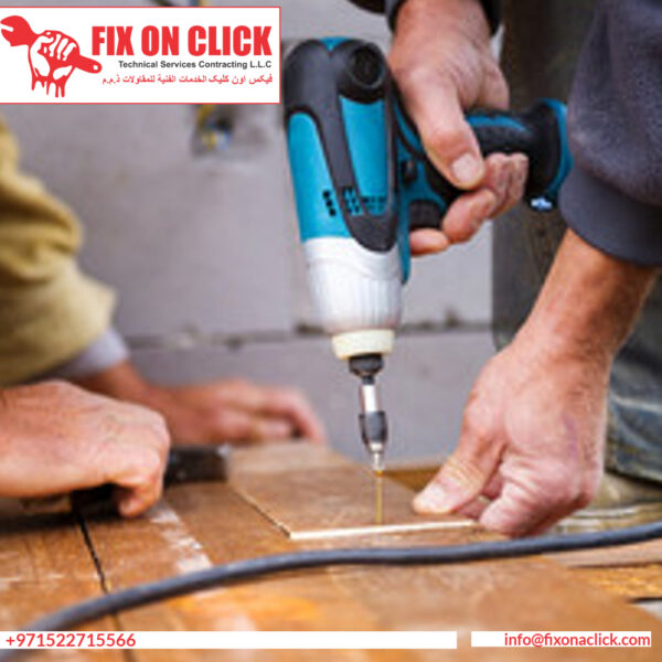 Professional Drilling and Installation Services Dubai FIX ON A CLICK