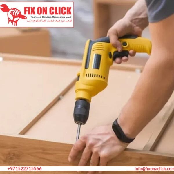 Professional IKEA furniture assembly in a Dubai home