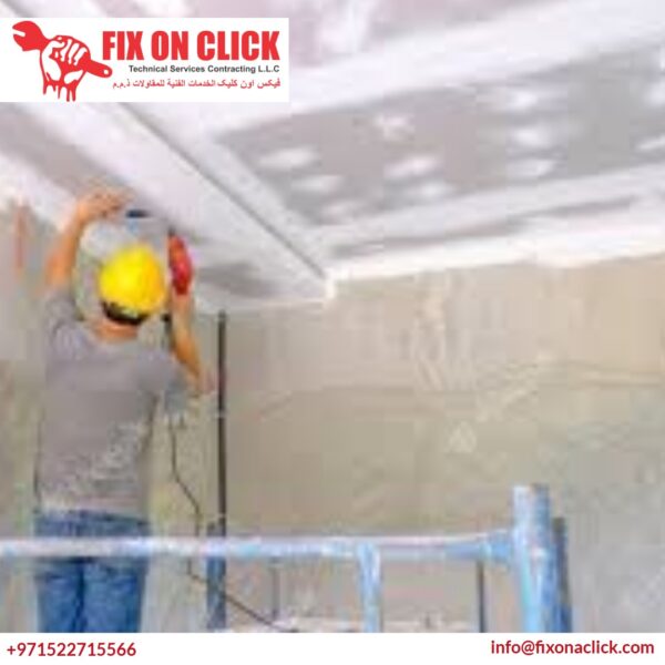 Fix On A Click Gypsum Services Dubai Professional