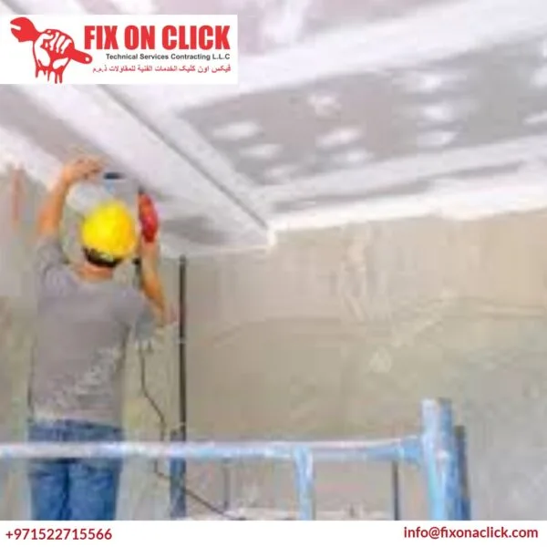 Fix On A Click Gypsum Services Dubai Professional