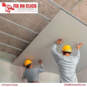 Gypsum Services Dubai - Fix On A Click