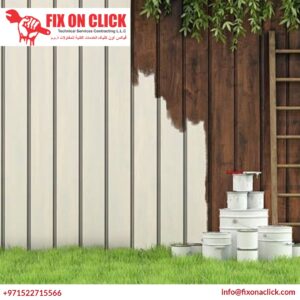 Garden Fence Painting