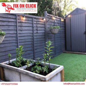 Garden Fence Painting