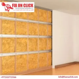 Gypsum Soundproofing in Dubai by Fix On Click - Acoustic Wall and Ceiling Installation