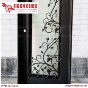 Metal Door Painting