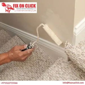 Fix On Click auto specialist applying protective topcoat polish following paint touchup