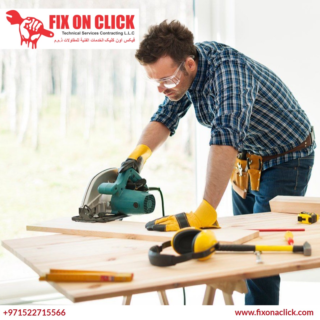 Professional Carpentry Services in Dubai - Fix On A Click