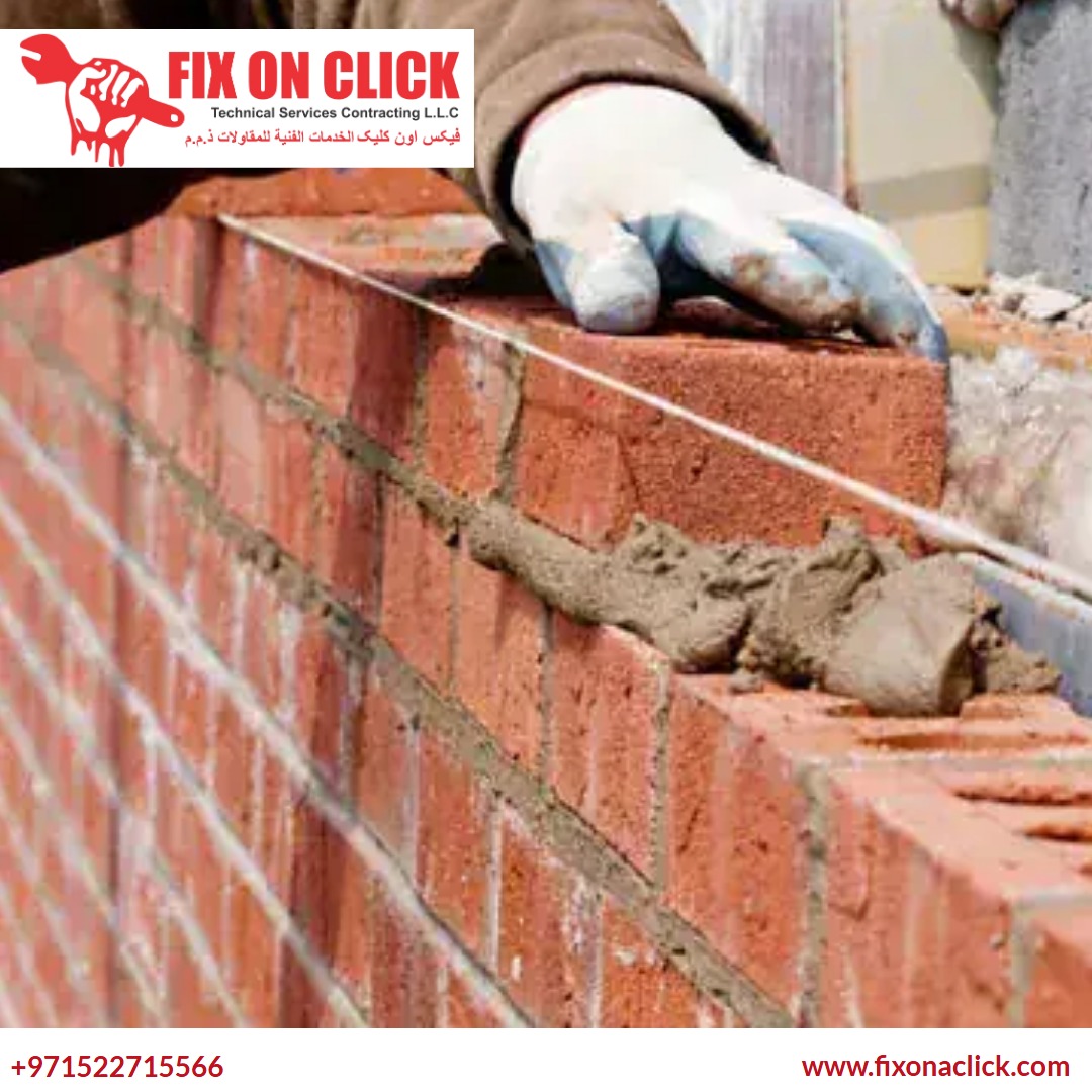 Professional Masonry Service in Dubai - Fix On A Click