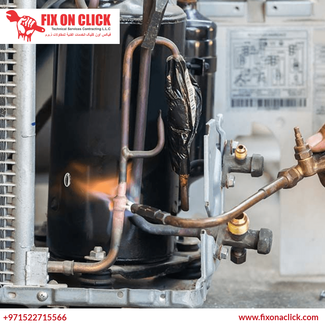 AC compressor replacement Dubai - Fix On Click HVAC service