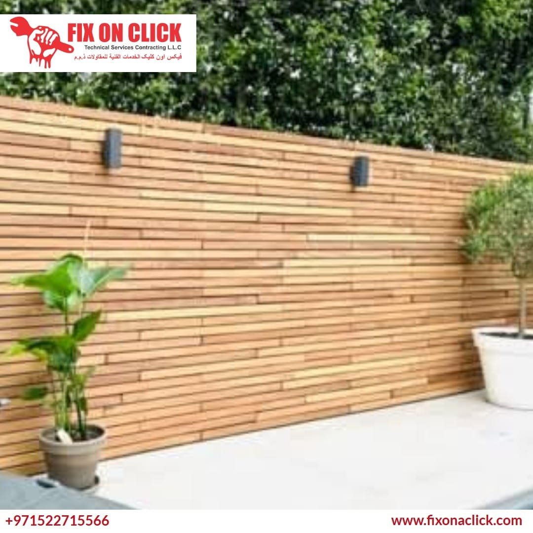 Fix On Click carpenter installing garden fence panels
