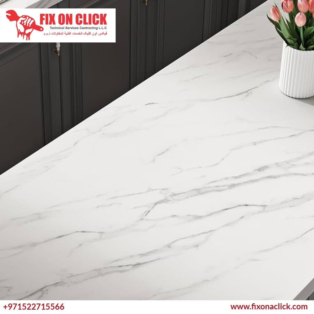 Kitchen Marble Top Replacement in Dubai
