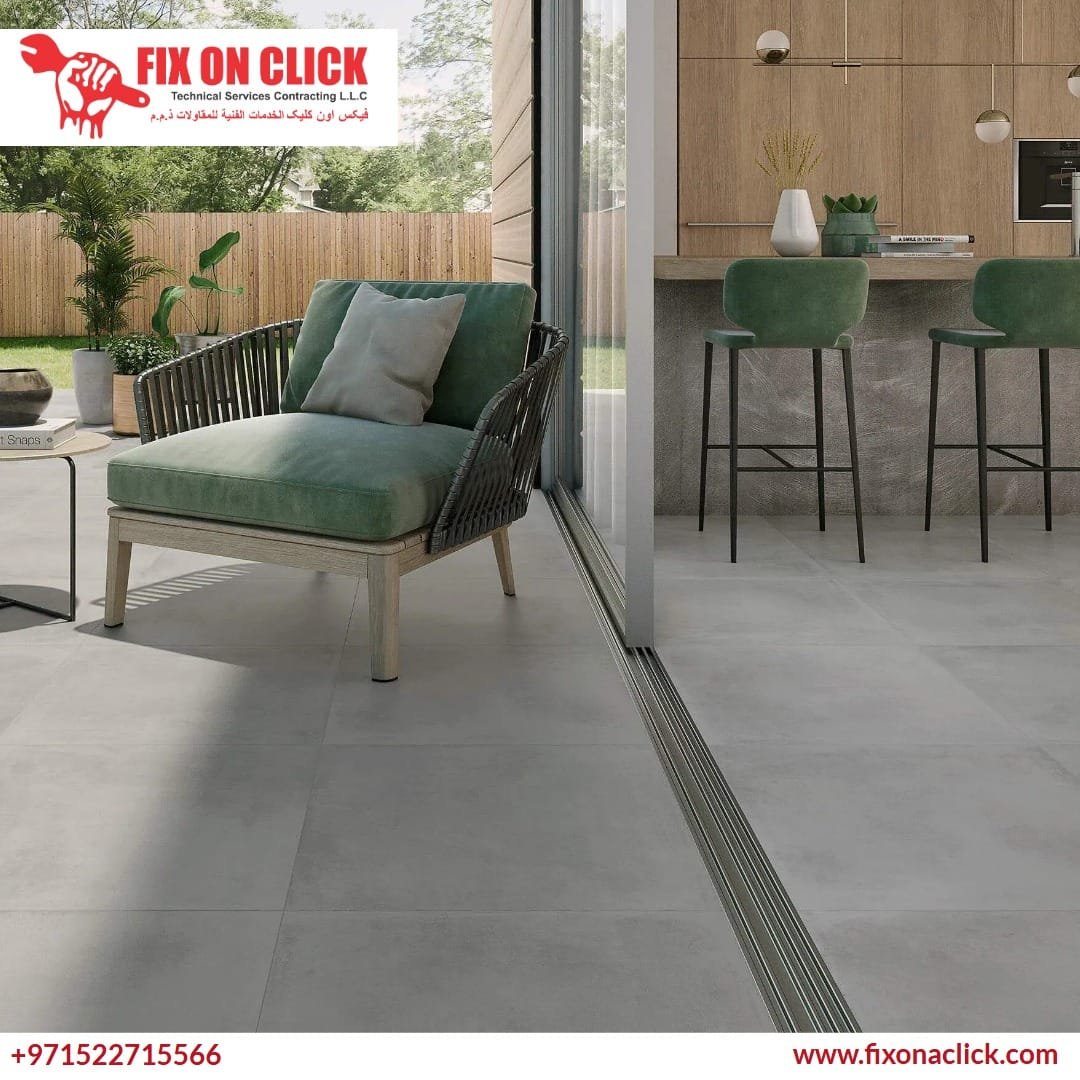 Fix On Click master tiler installing porcelain floor tiles